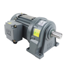 CH28-750-10S 1hp Horizontal type 3phase 10:1 ratio 220V/380V 750W electric ac motor with gearbox reducer